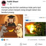 Karikatur senda rundingan damai: Fadhli enggan mohon maaf