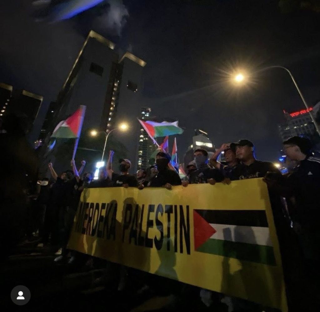 Ultras Malaya terus semarak Himpunan Sumud Flotilla