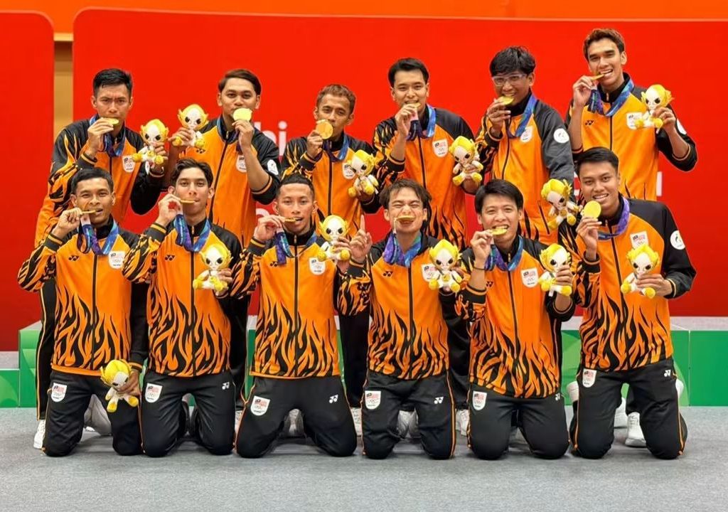 Penantian 36 tahun berakhir, sepak takraw raih emas Sukan Asia